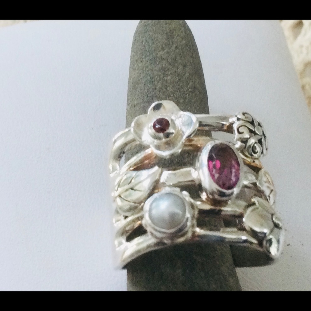 Janice Girardi, pink tourmaline ring
